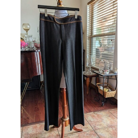 Vtg   Vertigo Paris long length lapel blazer with pants suit   Sz M - Picture 11 of 16